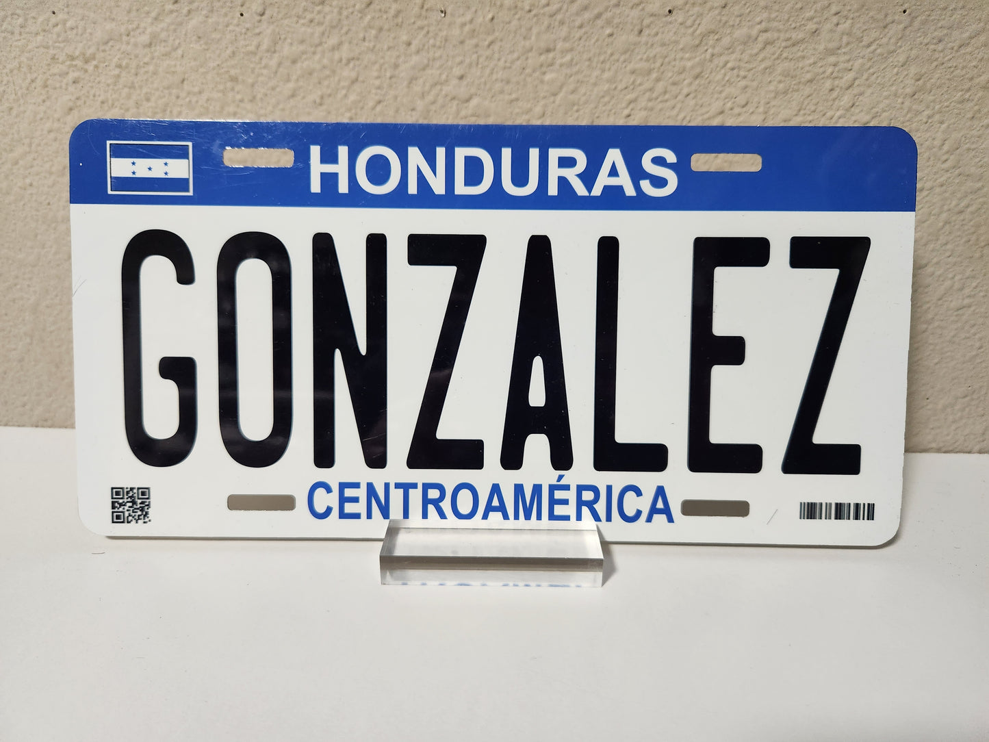 PERSONALIZED CAR PLATE HONDURAS, PLACAS PERSONALIZADAS HONDURAS