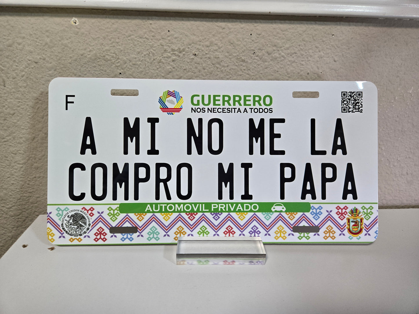 Custom Car plate México States Novelty Car Plate, Personalized Car Plates México Placas personalizadas de los Estados de México