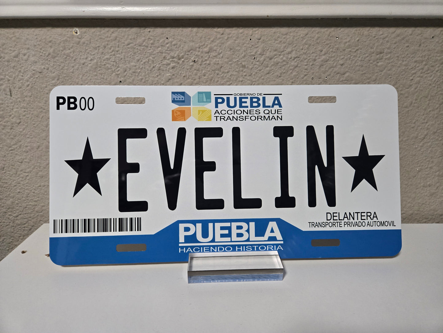 Custom Car plate México States Novelty Car Plate, Personalized Car Plates México Placas personalizadas de los Estados de México