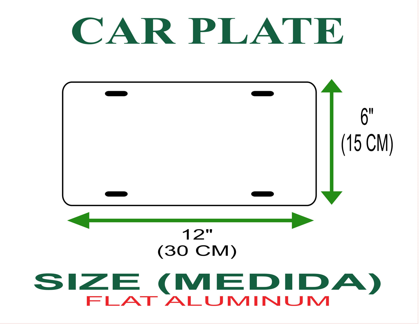 PERSONALIZED CAR PLATE HONDURAS, PLACAS PERSONALIZADAS HONDURAS